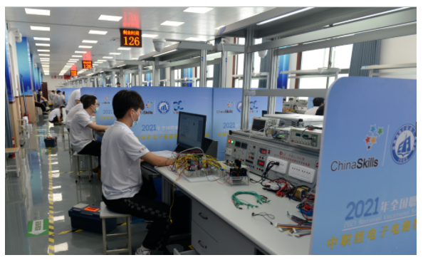 國賽動(dòng)態(tài) | 2021年全國職業(yè)院校技能大賽【中職組】電子電路裝調(diào)與應(yīng)用賽項(xiàng)·比賽實(shí)況